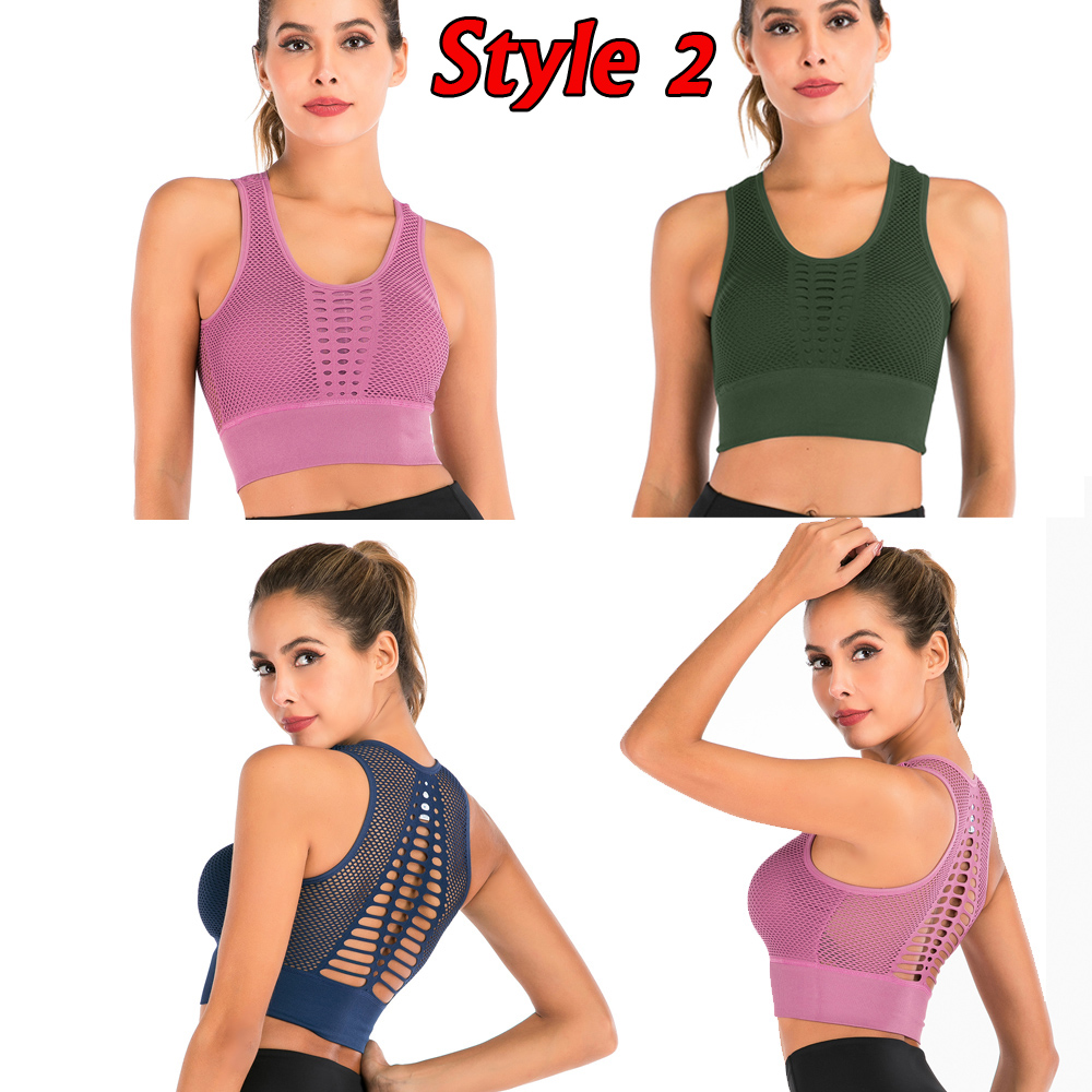 Women Bikini Bras Sports Crop Tops Vests Bra Underwear Yoga