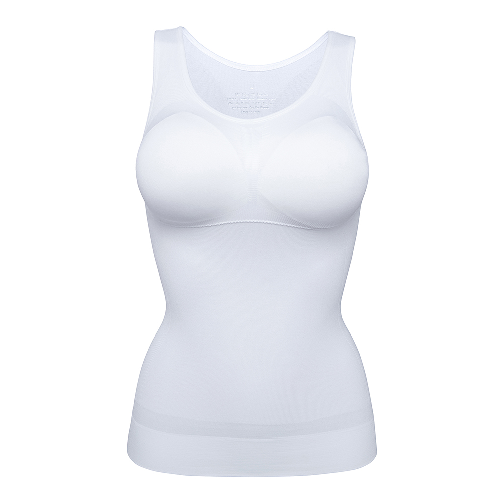 Damen Tank Top Bauch Kontrolle Cami Shaper integrierter BH Body Shaper Weste Unterbrust US - Bild 13 von 15