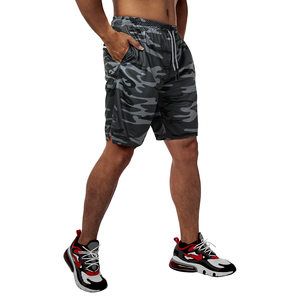 Men Shorts Athletic Fitness Shorts With Pockets Casual Sports Pants Trousers USA - Picture 17 of 18