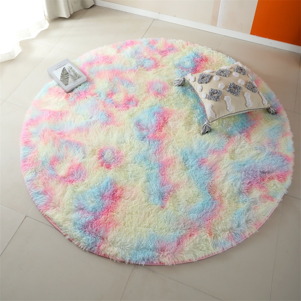 Fluffy Floor Rug Shag Rug Shaggy Area Rug Bedroom Carpet Mat Child Play Mat USA - Picture 18 of 35