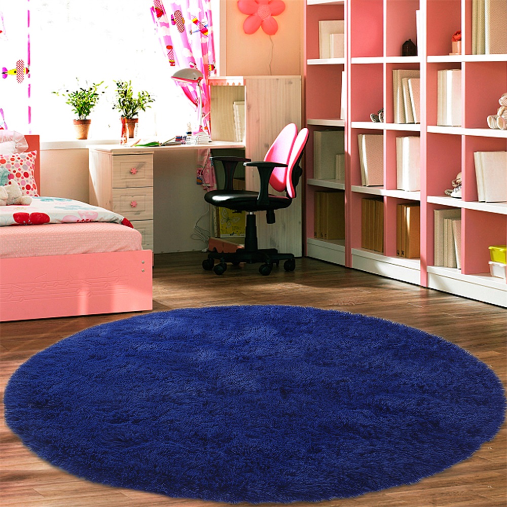 Fluffy Floor Rug Shag Rug Shaggy Area Rug Bedroom Carpet Mat Child Play Mat USA - Picture 30 of 35