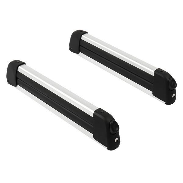 2PC General-purpose Installation Roof Ski and Snowboard Racks Top Holder S/Lsize 