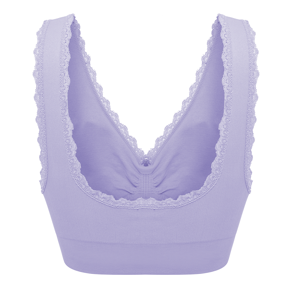 Women Cross Front Side Buckle Lace Sports Bras Body Shaper Breast Lift Corset US - Picture 18 of 21