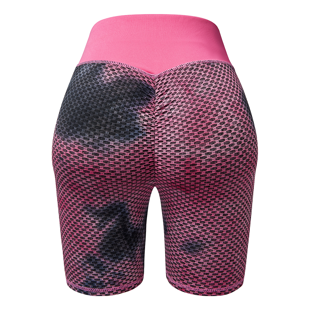 Womens Butt Lifting Five-point Yoga Pants Anti Cellulite Workout Textured Shorts - Picture 14 of 24