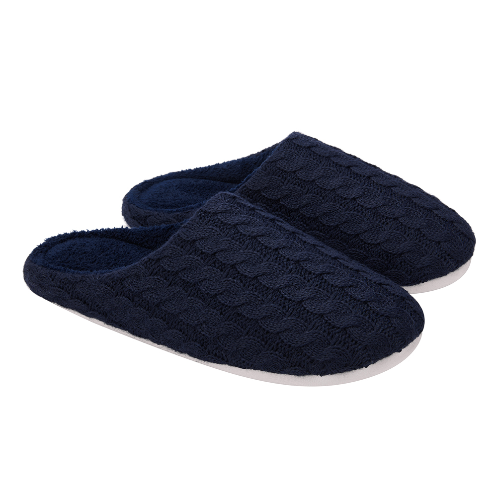 Women Men Non-slip Warm Plush Home Slippers Soft Bottom Cotton Slip Resistant - Picture 13 of 15