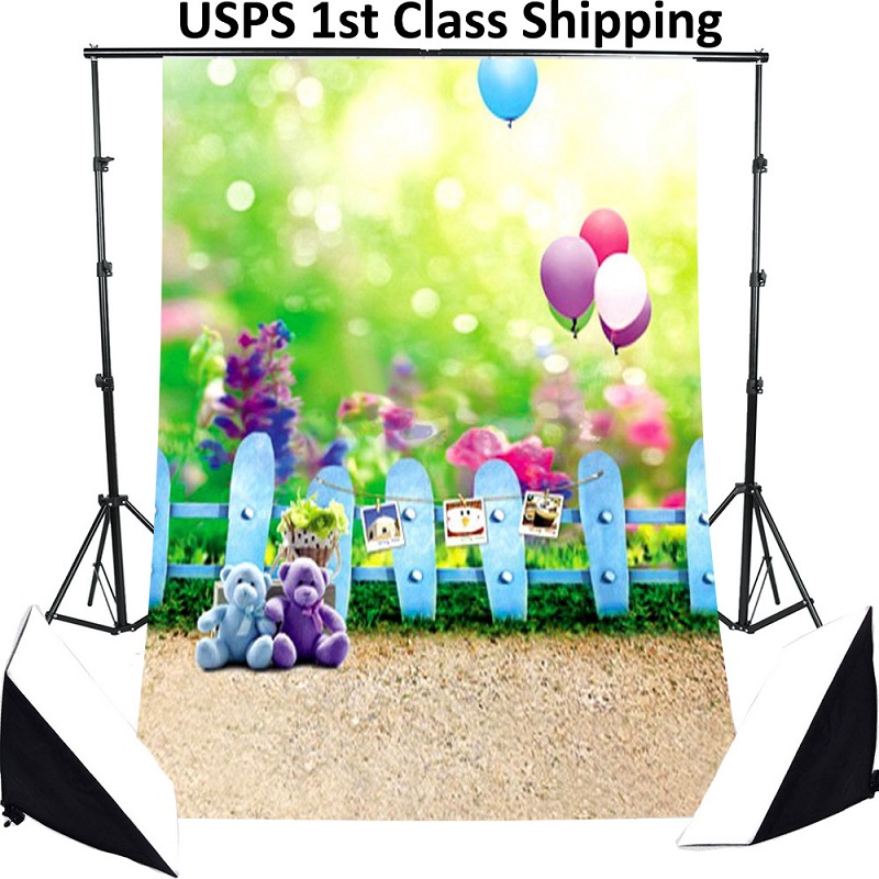 3x5FT 5x7FT Photography Backdrop Vinyl+Cloth Studio Photo Background Material US - Picture 8 of 88