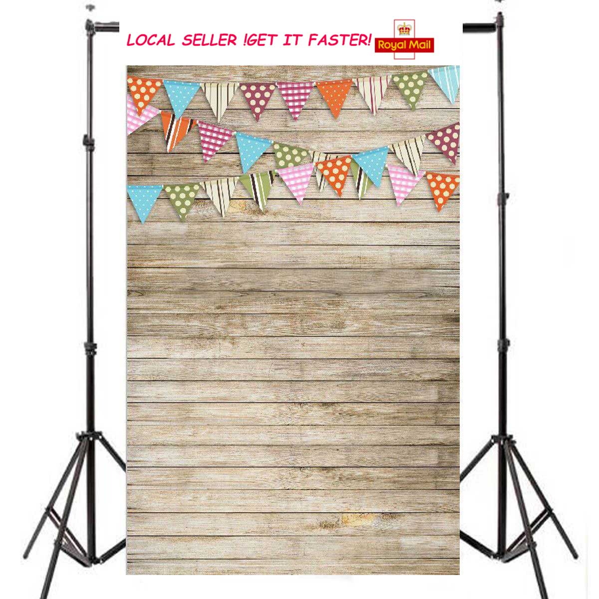 3x5FT 5x7FT Photography Backdrop Vinyl+Cloth Studio Photo Background Material US - Picture 13 of 88