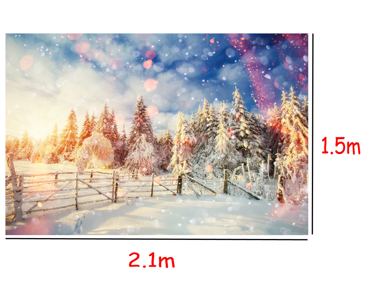 3x5FT 5x7FT Photography Backdrop Vinyl+Cloth Studio Photo Background Material US - Picture 39 of 88