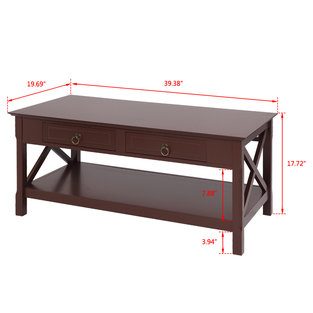 tea table measurements