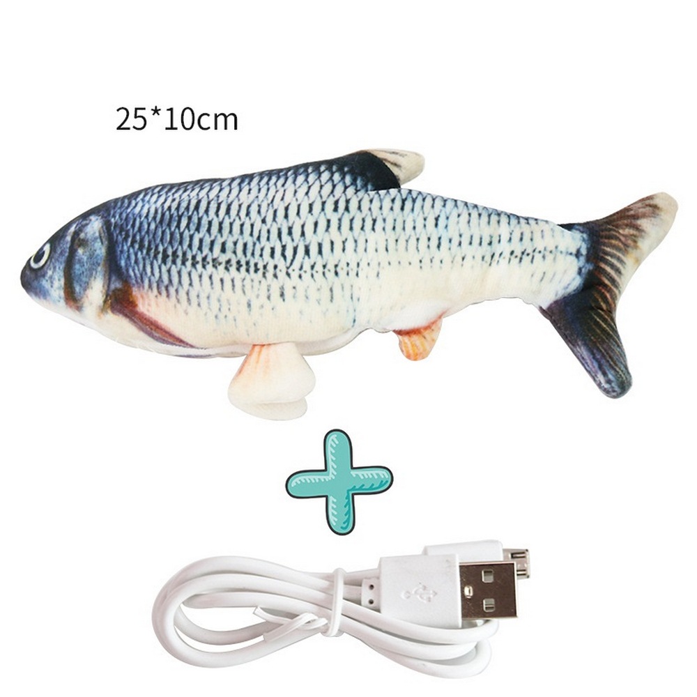 Pet Supplies Electric Simulation Fish Will Beating Cat Toy Automatic Cat Toy Ebay