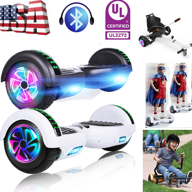 Speakers Remote ELECTRIC HOVERBOARD SELF BALANCE SCOOTER w LED Bag Bluetooth 