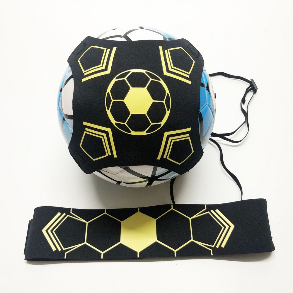 Adjustable Practice Football Kick Trainer Soccer Ball Train Aid Equipment Belt 