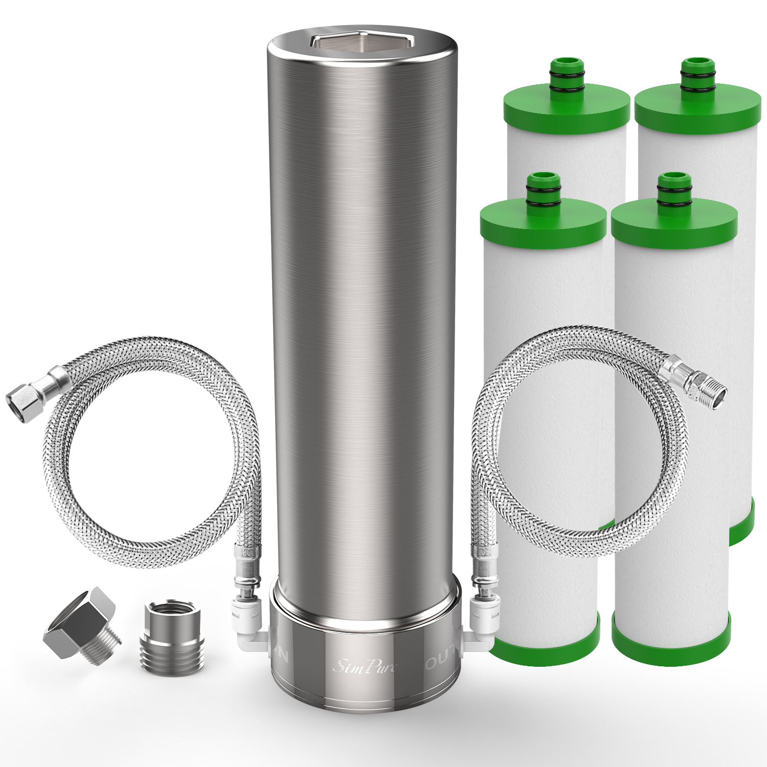 SimPure V7 5 Stage Under Sink Drinking Water Filter System Purifier