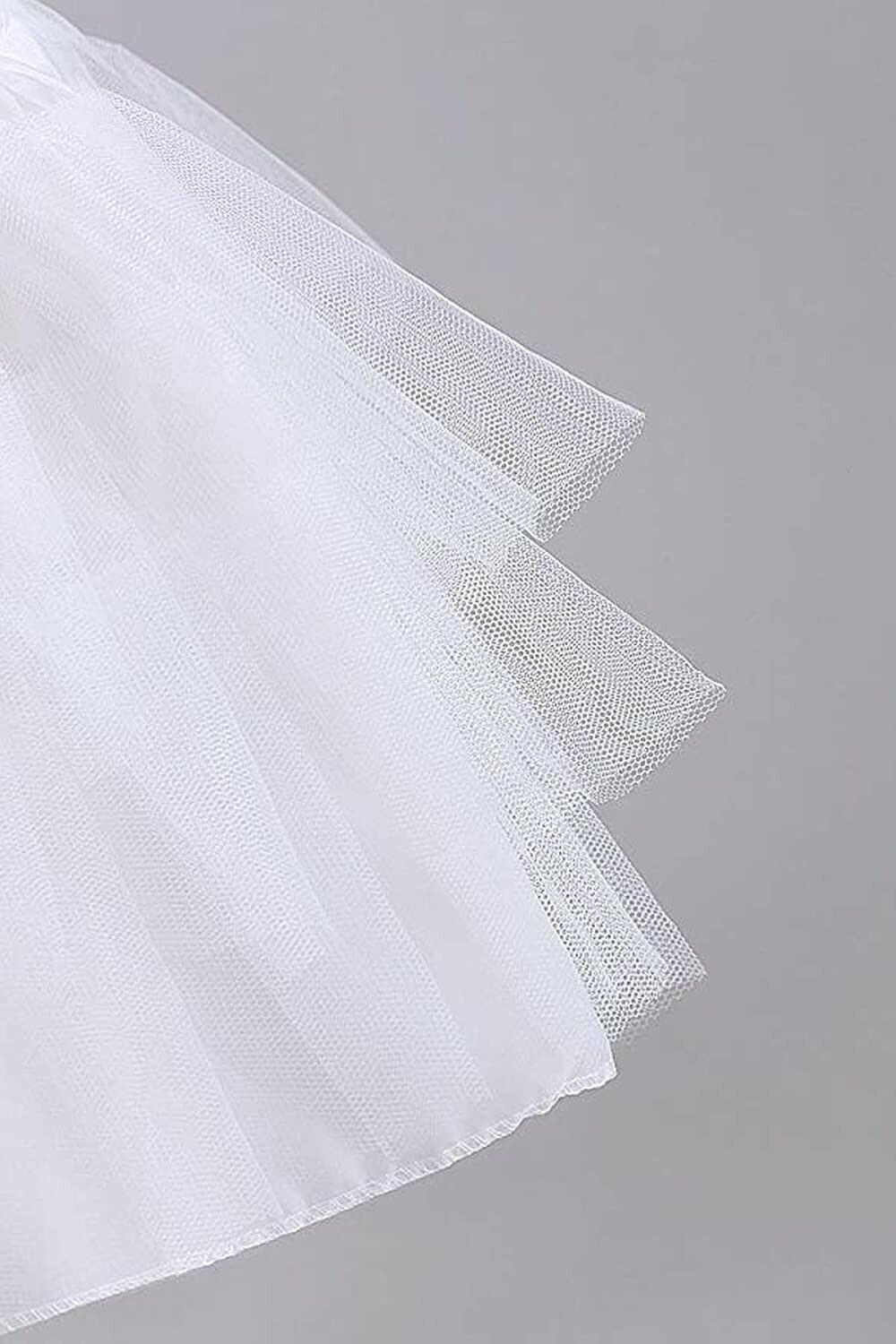 Women Petticoat Crinoline 4 Hoop Skirt A-line Slips Underskirt for Gown  Dress