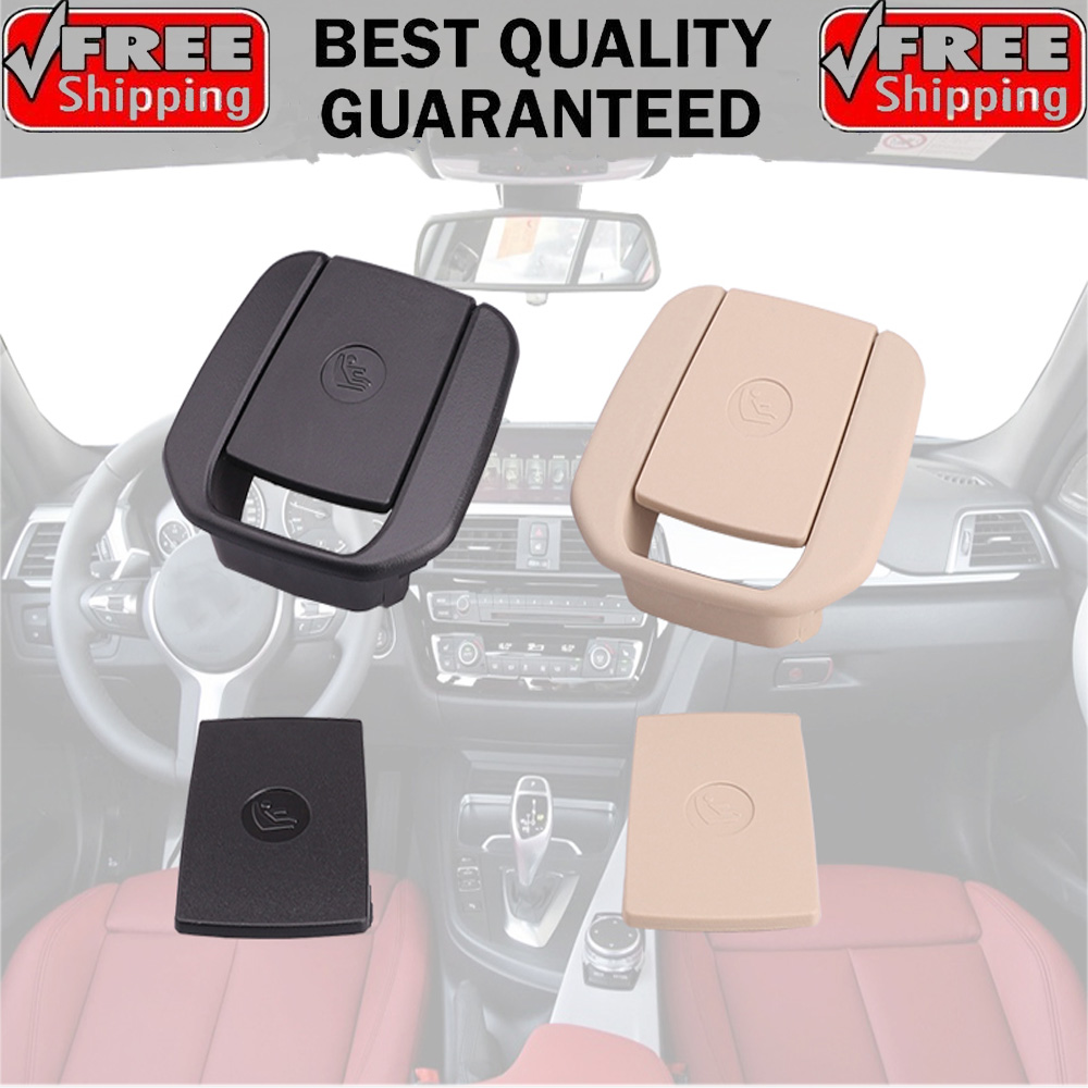 Black Rear Child Seat Safety Belt Anchor Cover For BMW X1/E84/ E87/E90