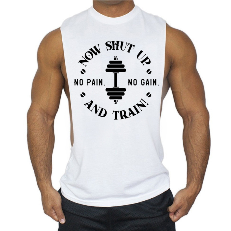 Gilet sportivo corsa fitness maglia senza maniche bodybuilding vendita calda - Foto 13 di 14