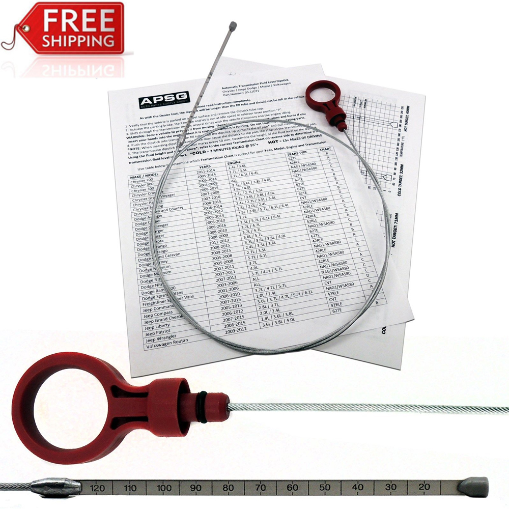 TRANSMISSION DIPSTICK TOOL Automatic Oil Auto Trans Fluid Level Dip For