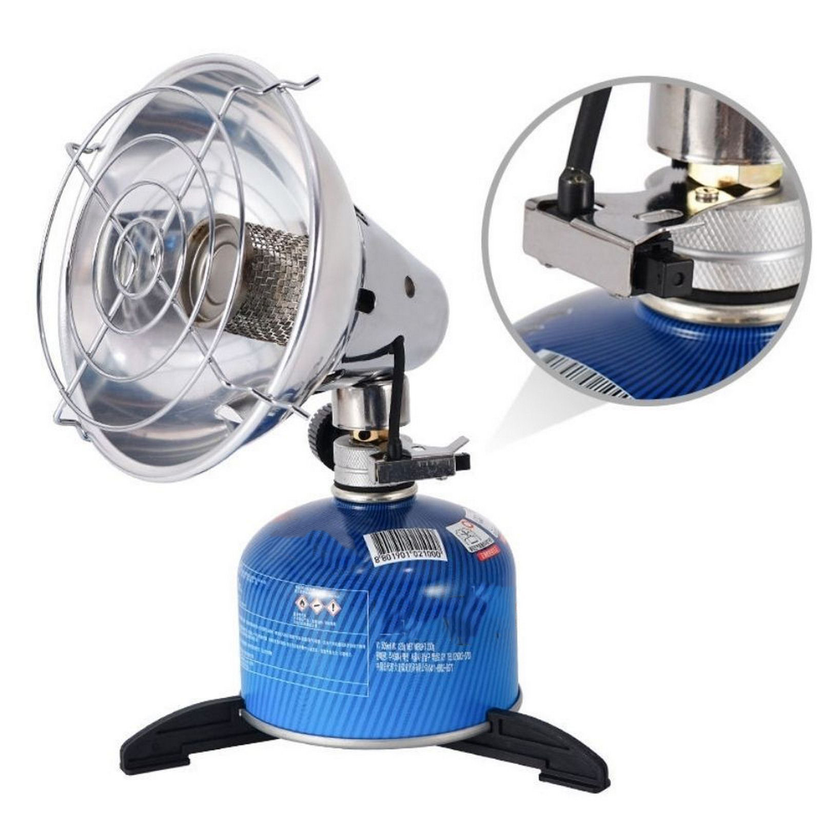 Portable Gas Heater Butane Heater Winter Camping Warmer Outdoor Heating  Stove | eBay