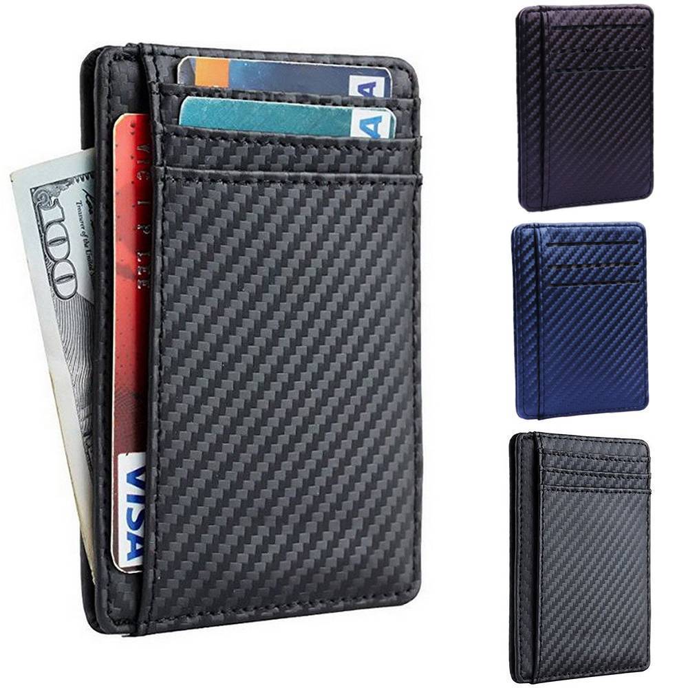 Metal ID Credit Card Holder RFID Protector Aluminum Wallet Card Case BR IJ