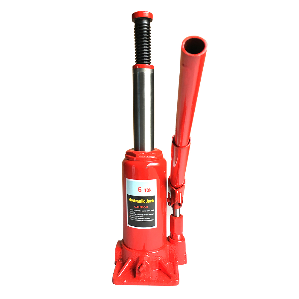 4/6 Ton Hydraulic Ram Bottle Jack For Auto Hoist Motor Lift Changing