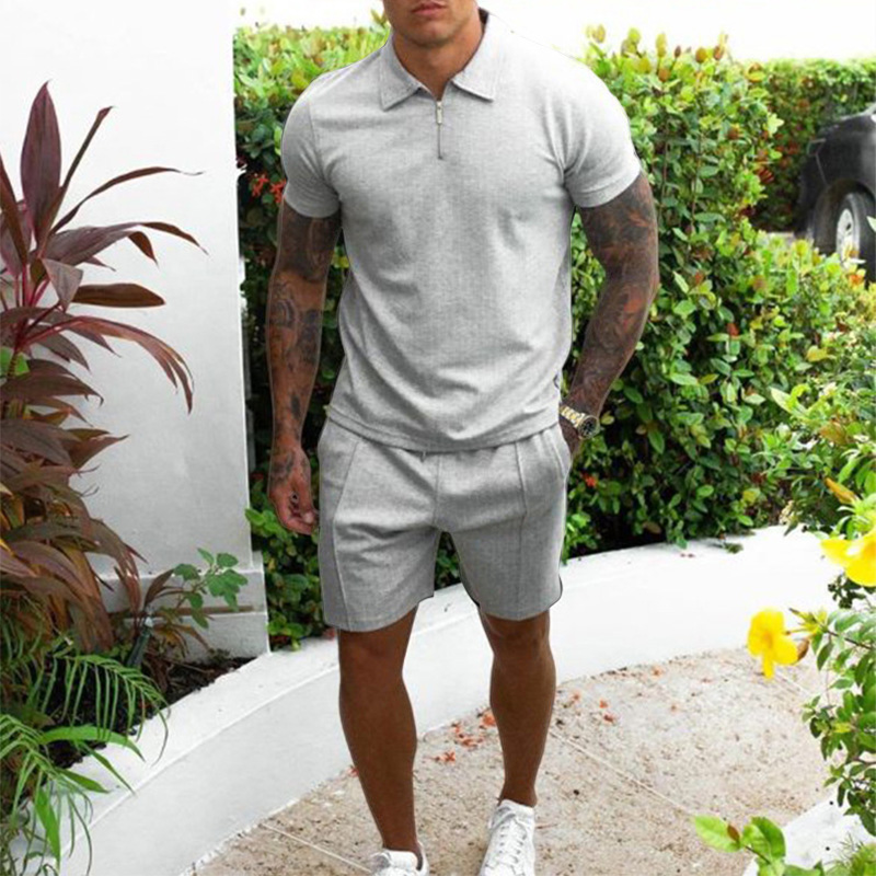 Set Mens Summer Short Sleeve T Shirt 