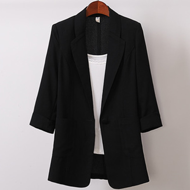 long collar blazer