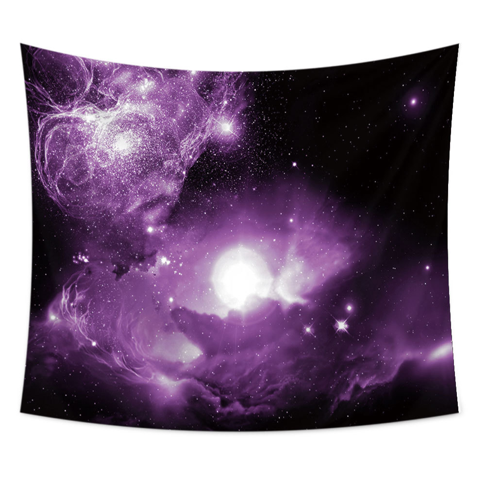 Wall Hanging Tapestry Galaxy Space Fantasy Stars Bedroom Home Decor Throw Cover 