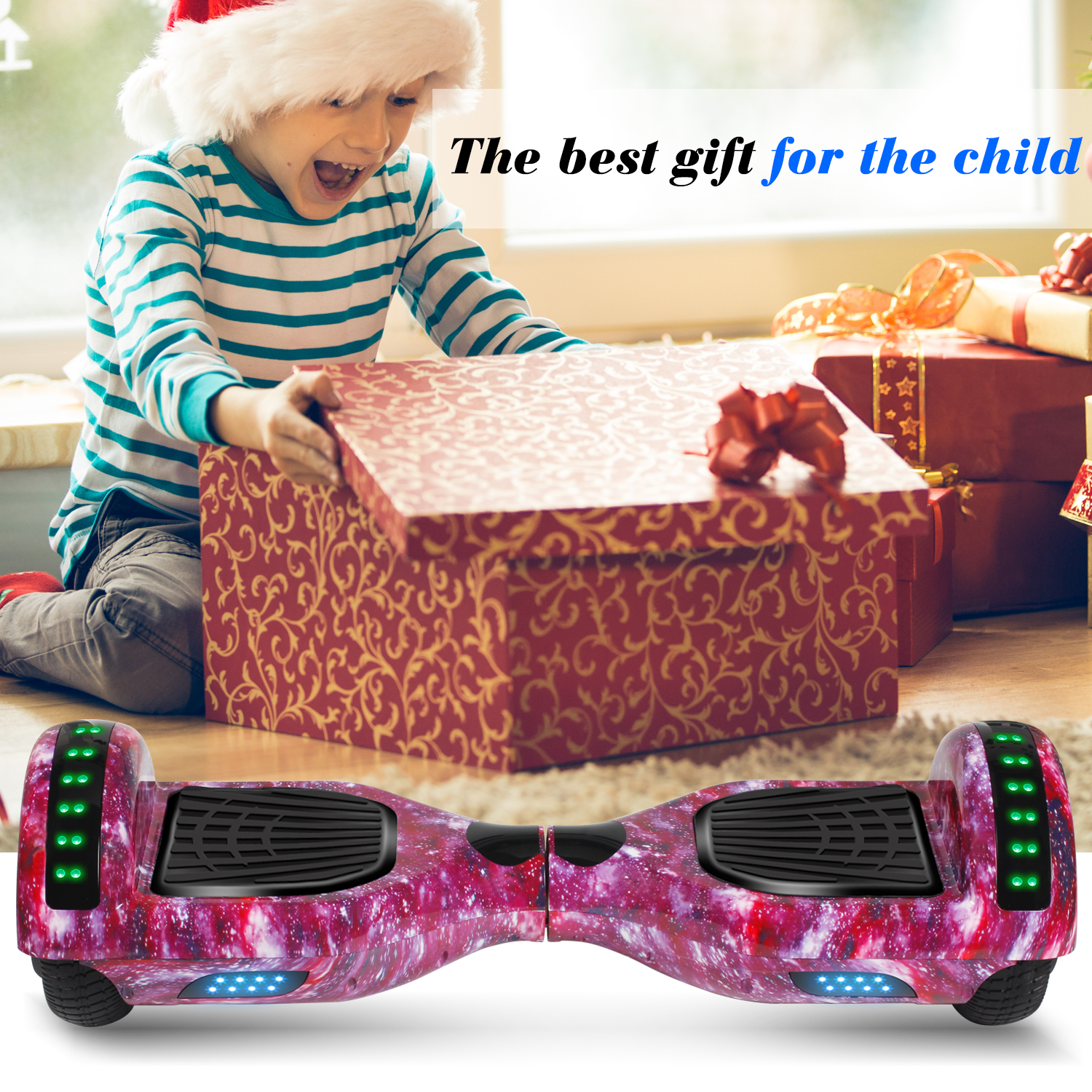 6.5" Cheap Hoverboard Kids Self Balancing Scooter Board Bluetooth Hover