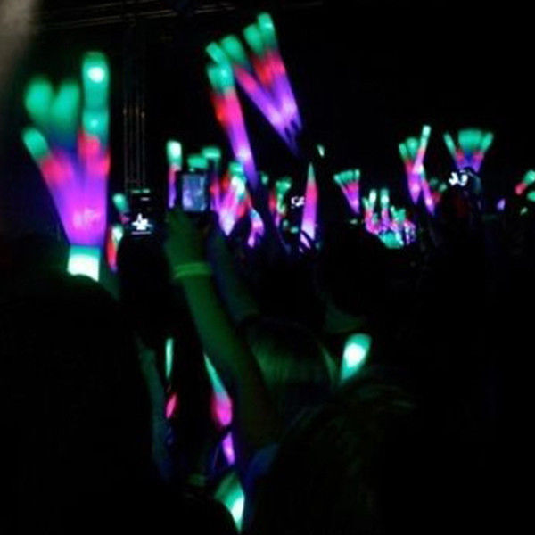 2000Pcs RGB Foam Sticks 3-LED Flashing Glow Sticks Wedding Rave Party Fast  Ship