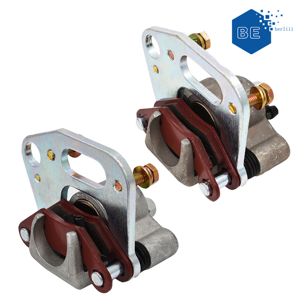 FRONT LEFT and RIGHT BRAKE CALIPER w//PADS FOR Polaris XPLORER 500 4X4 1997