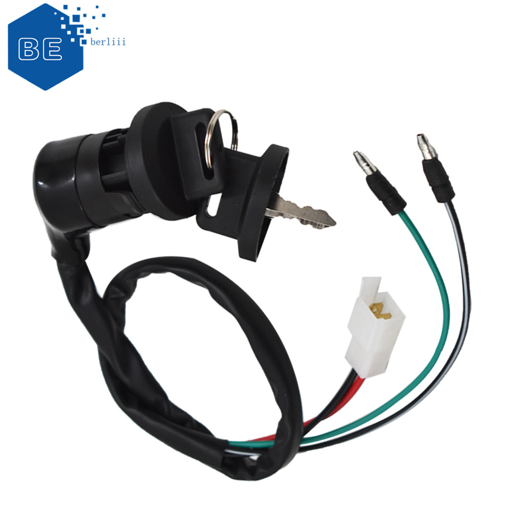 Ignition Key Switch Fit For 85-87 Honda TRX250 Fourtrax Shaftdrive Model#F58 USA