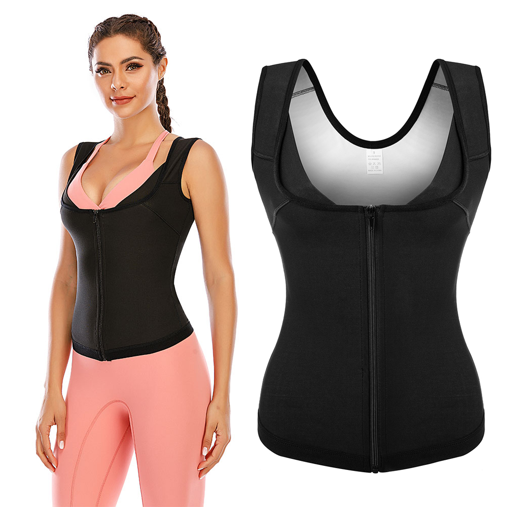 Women's Slim Fit Sports Vest Tank Weight Loss Sweat Shapewear Fat Burning Shaper