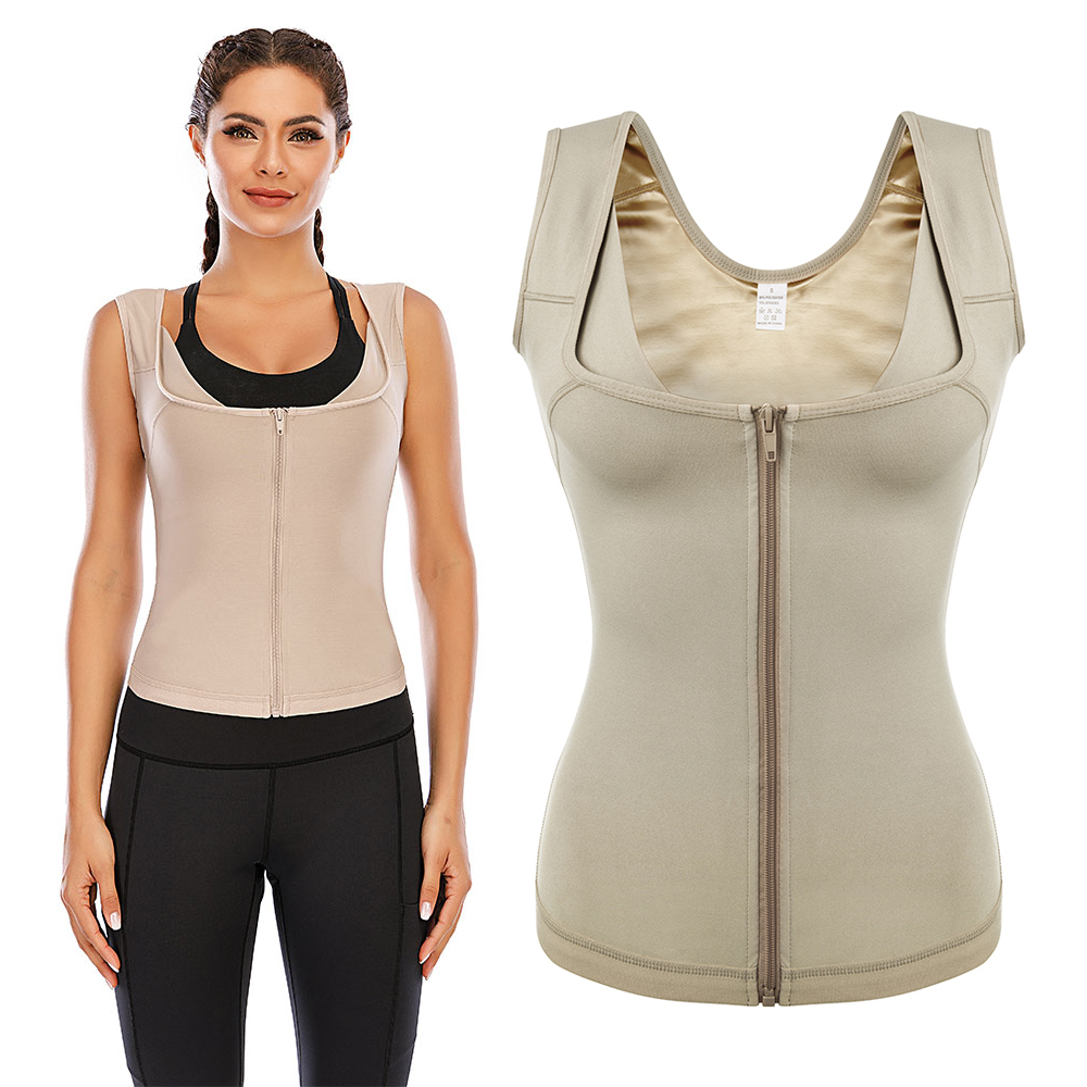 Women's Slim Fit Sports Vest Tank Weight Loss Sweat Shapewear Fat Burning Shaper