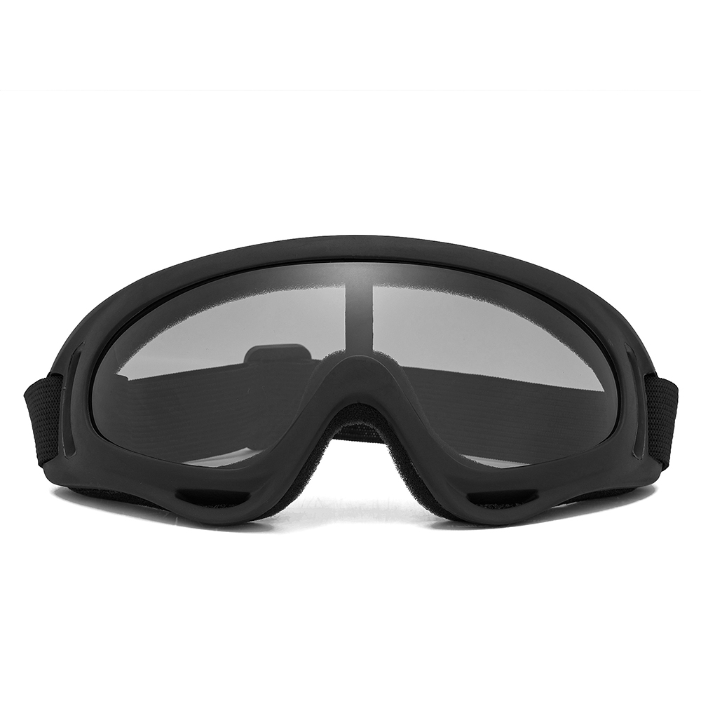 Lunettes de ski et snowboard magnétiques pour hommes, femmes et jeunes,  protection UV et conception OTG, lentille sans cadre, bande noire - 175 mm  x 100 mm
