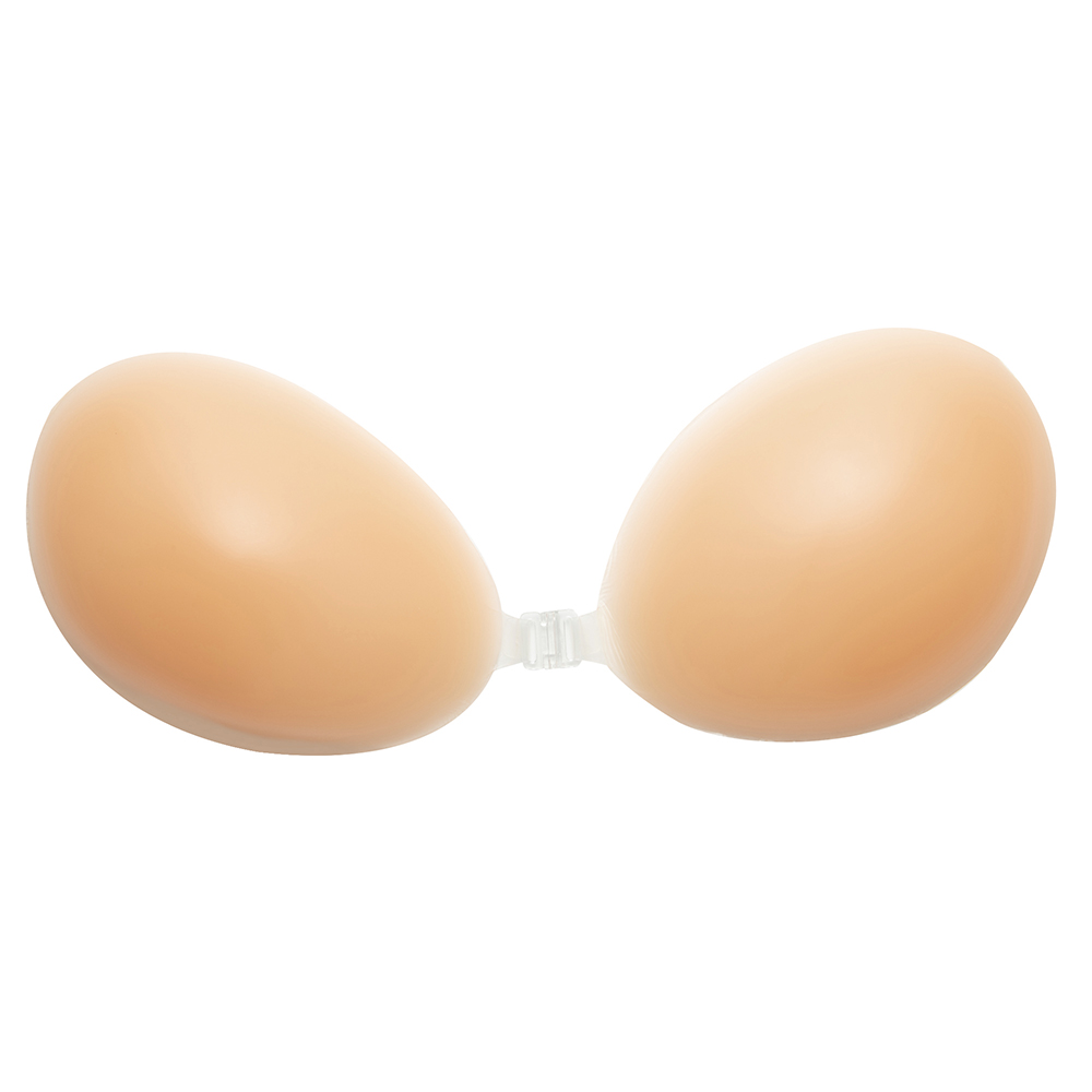 V Shape Silicone Adhesive Stick On Push Up Gel Strapless Invisible Bra Backless - Picture 14 of 15