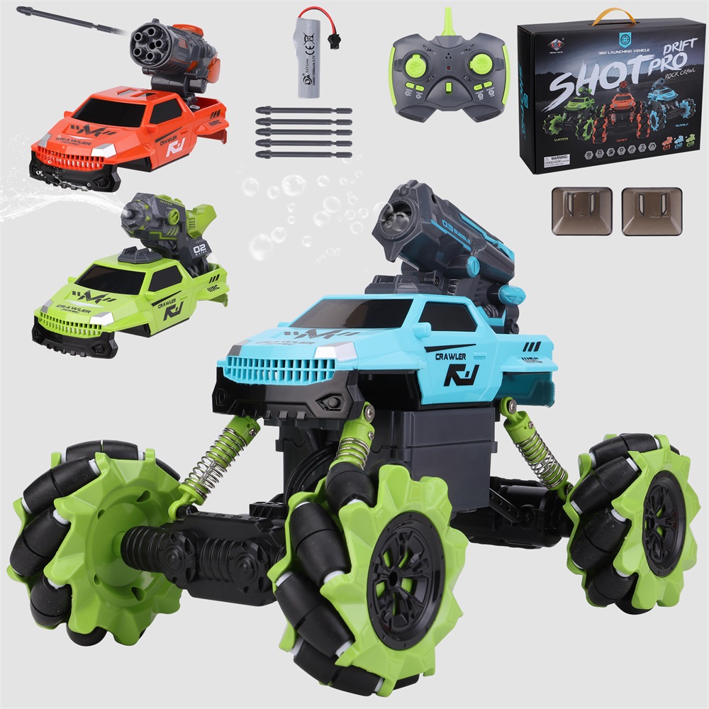 Luxury Remote Control Car 1:14 RC Cars 4WD Road Monster Truck Water Cannon Car