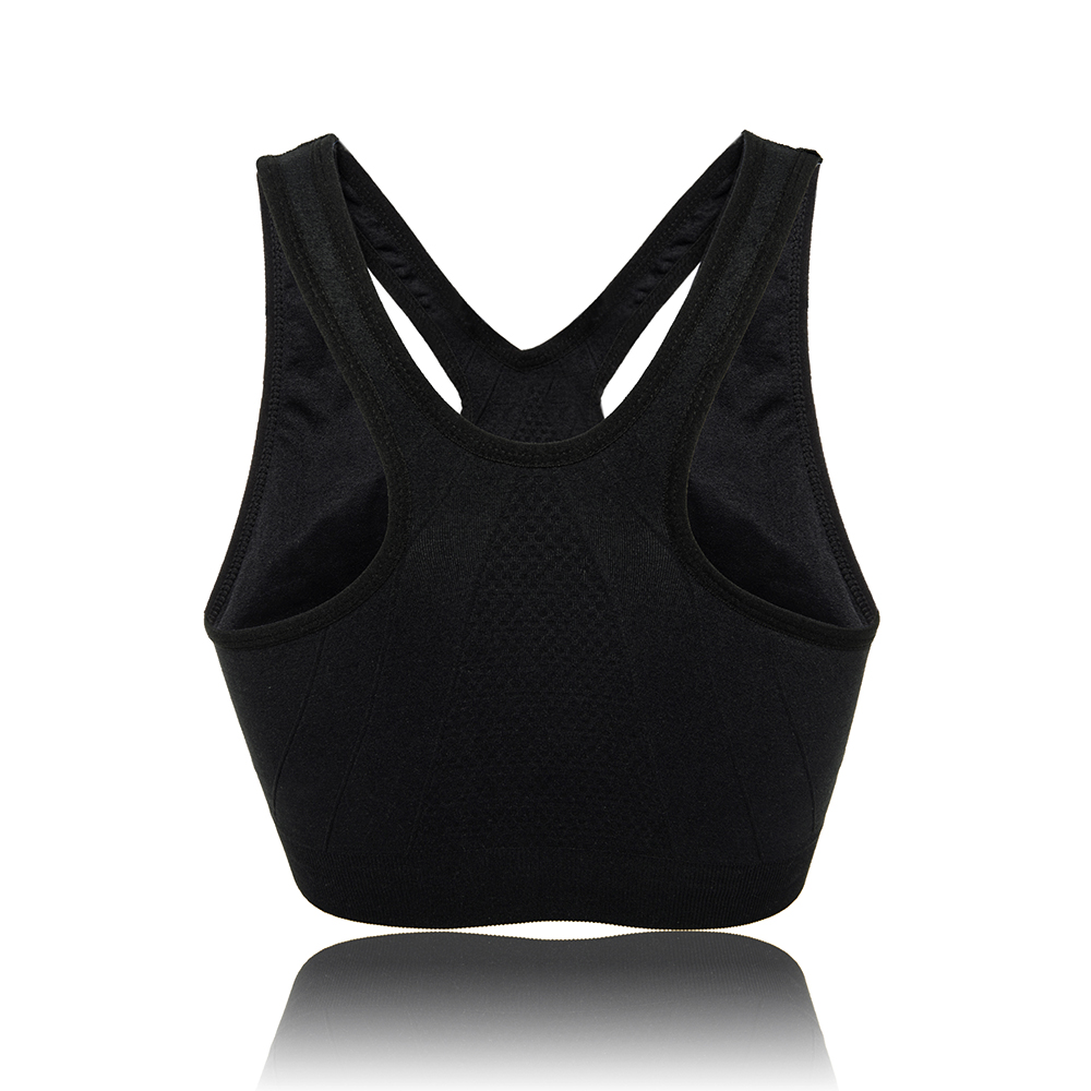 Women Removable Pad Fitness Sports Bra Vest Front Zipper Cozy Tank Tops A B C D - Picture 33 of 33