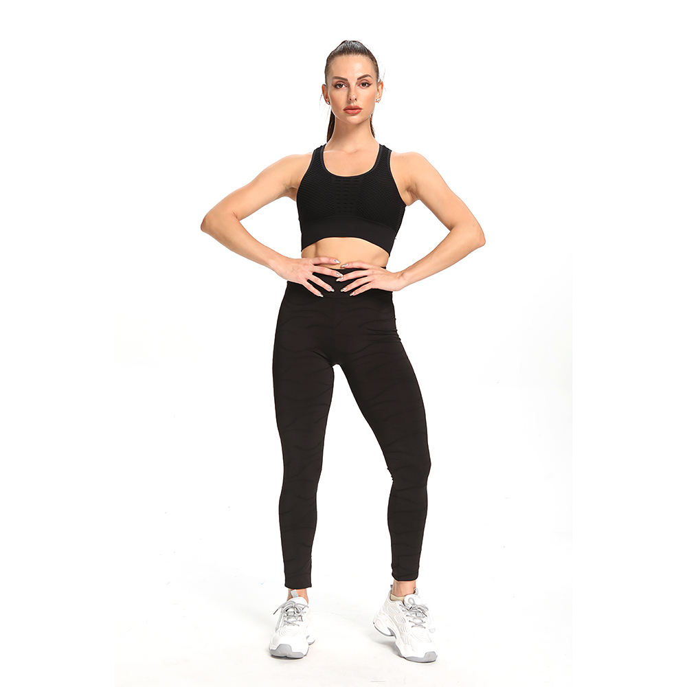 Ladies Fitness Pants, High-Waist Yoga Pants/Comfortable Hip