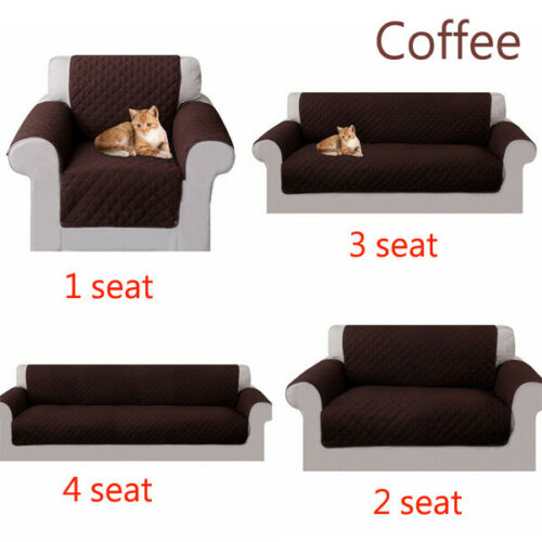 Reversible Sofa Couch Cover Pad Chair Throw Pet Dog Kids Mat Furniture Protector
