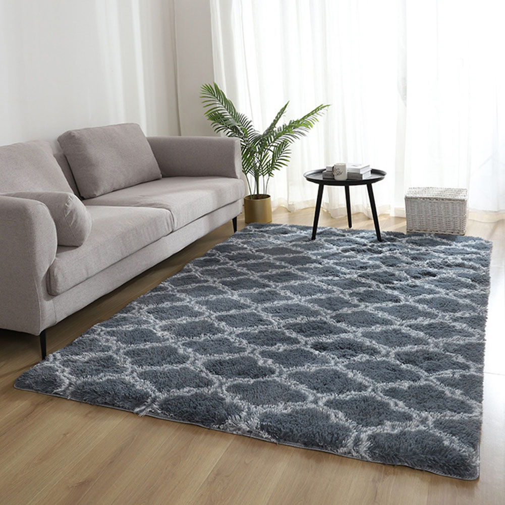 Large Anti-Skid Indoor Carpet Shaggy Area Rug Living Room Bedroom Floor Mats - Picture 9 of 19
