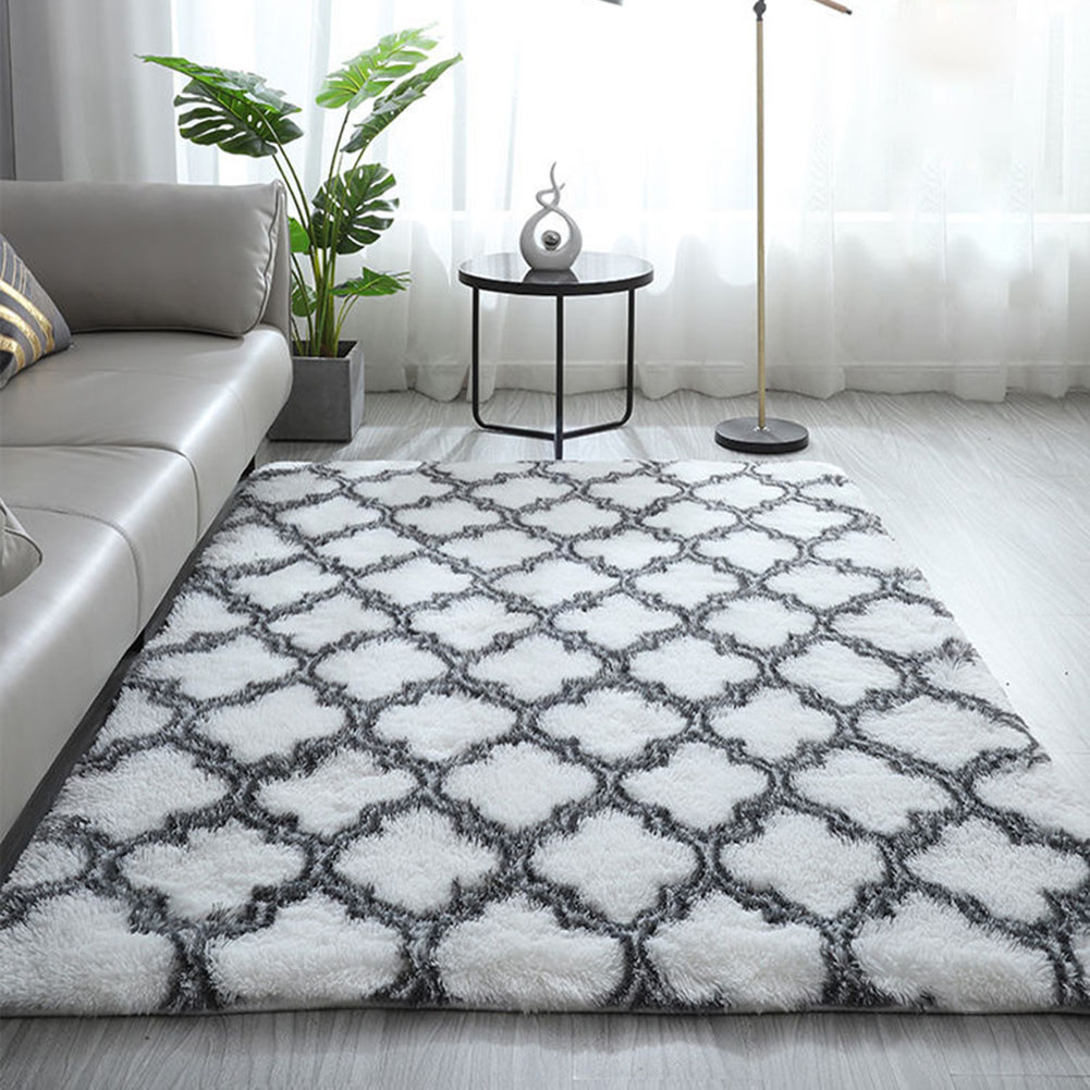 Large Anti-Skid Indoor Carpet Shaggy Area Rug Living Room Bedroom Floor Mats - Picture 15 of 19