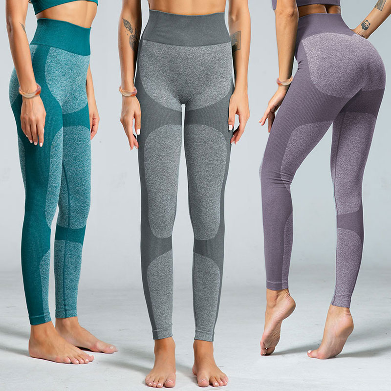 Womens Soft Stretch High Waisted Leggings Long Workout Yoga Pant Fitness Trouser