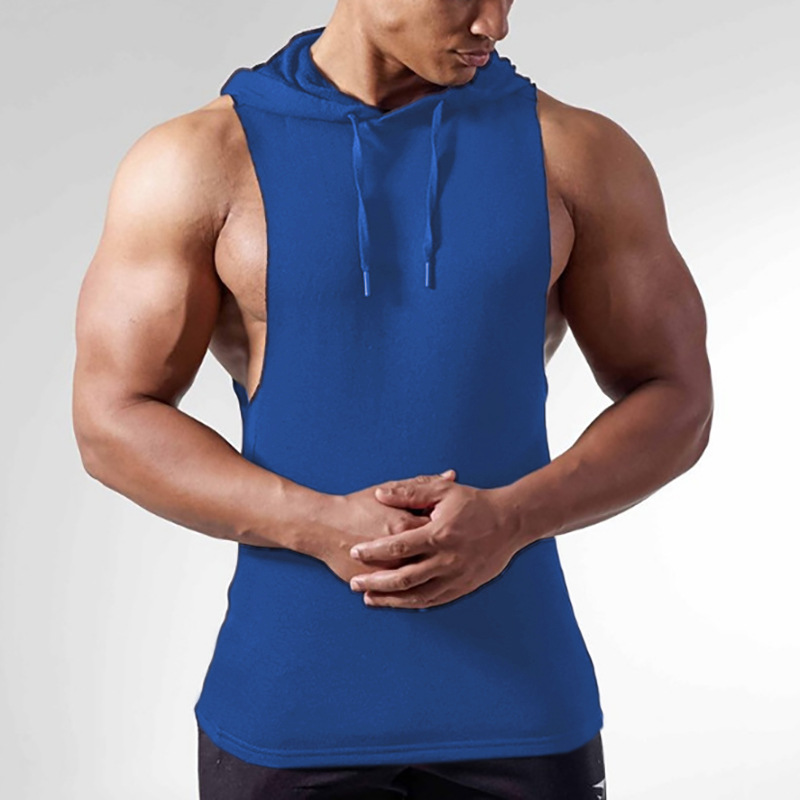 Hooded sleeveless shop shirt mens