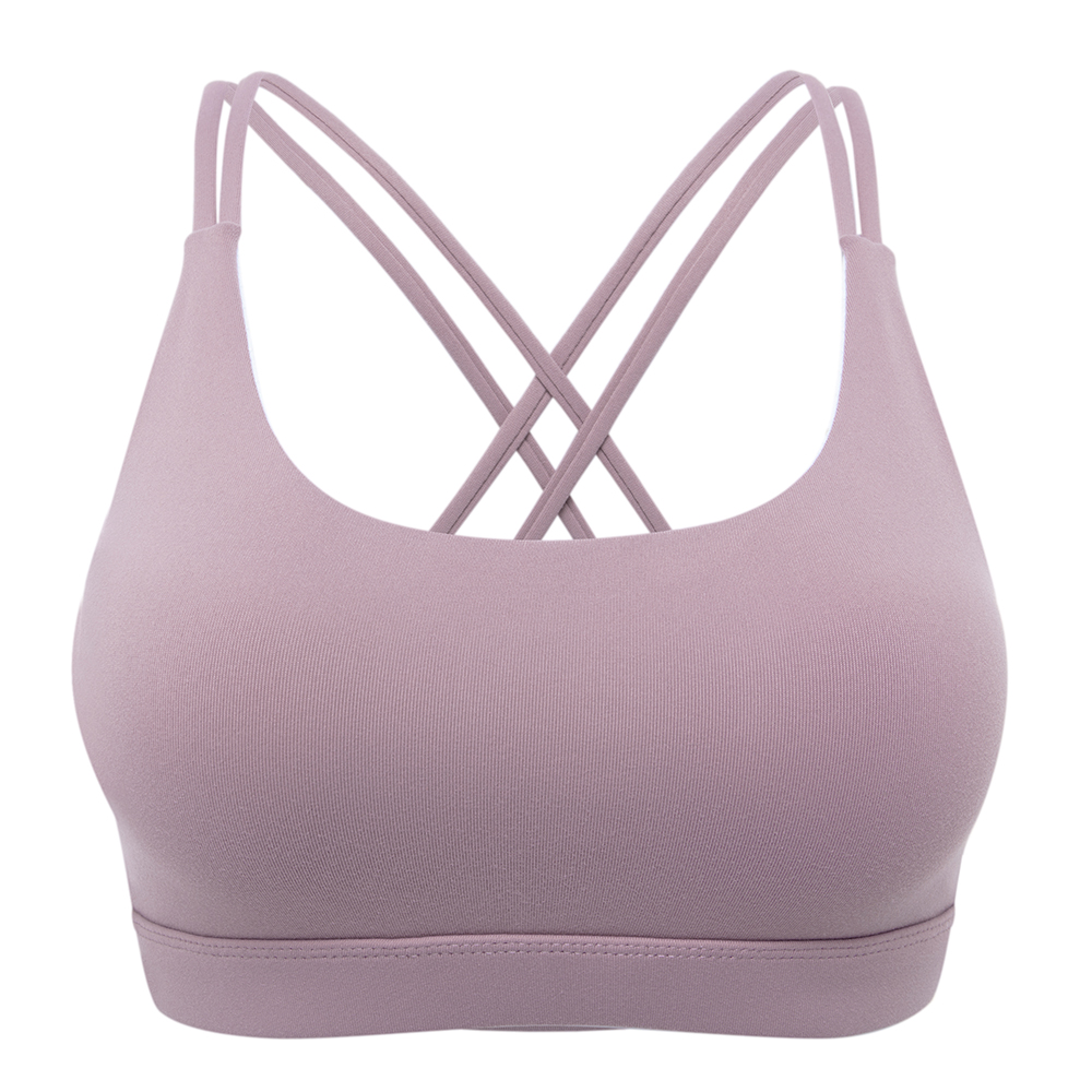 Women Sports Bras Crop Bra Low Impact Camisoles Comfy Spaghetti Strap Yoga  Gym Workout Bras Quick-Drying Shockproof Beige : : Clothing, Shoes  & Accessories