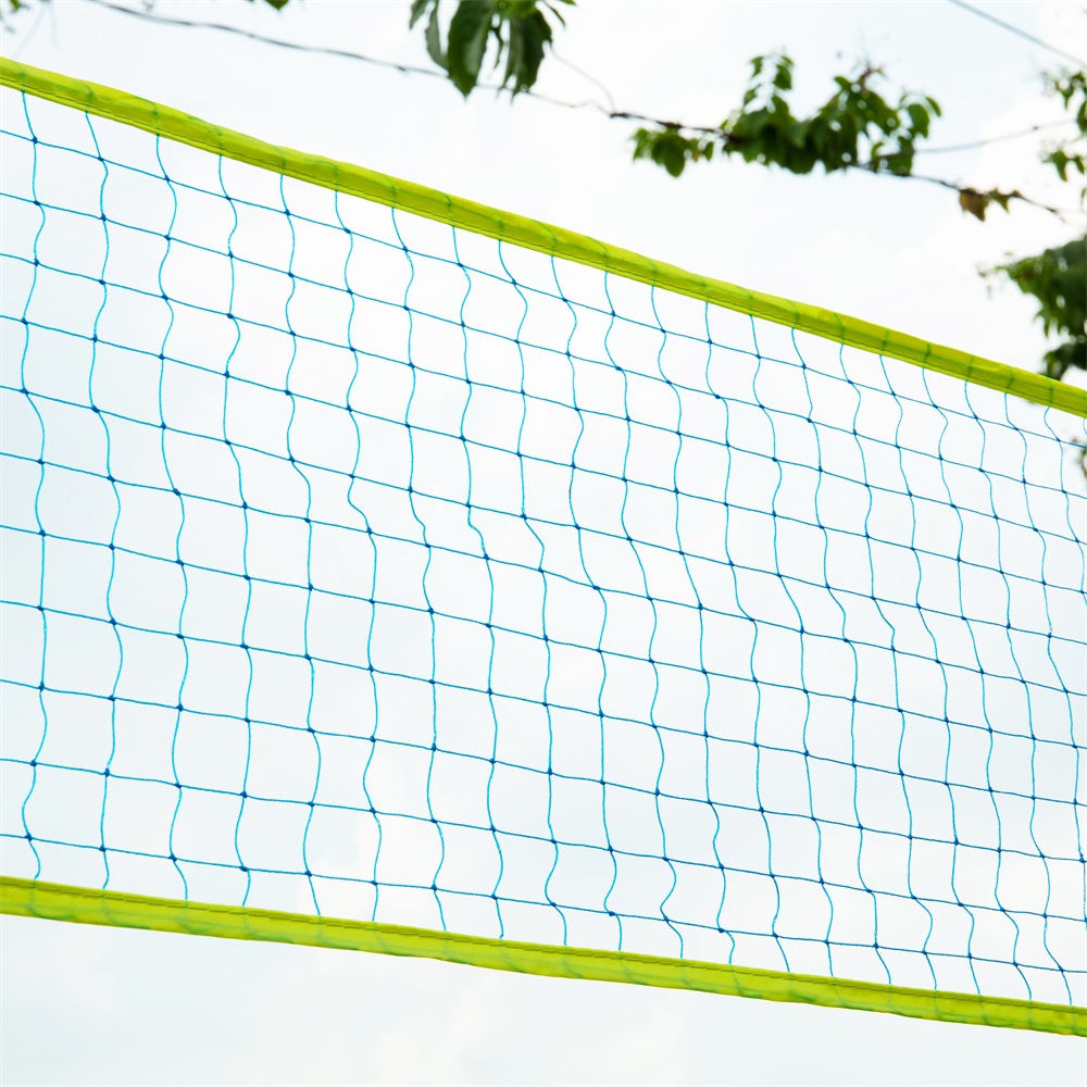 Portable Foldable Badminton Tennis Volleyball Net Stand Set For Outdoor