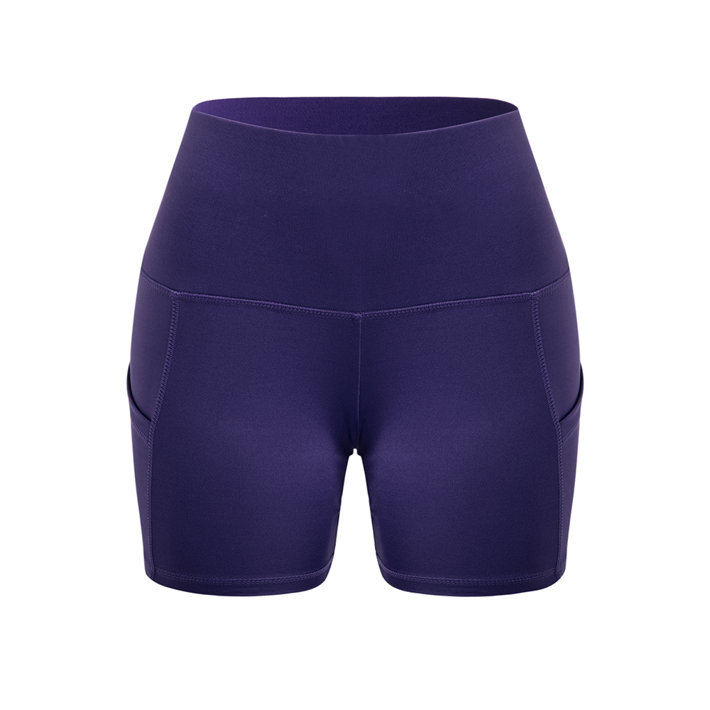 Womens Fitness Bike Shorts Soft Stretch Leggings with Pockets Pants Workout Yoga - Picture 18 of 79