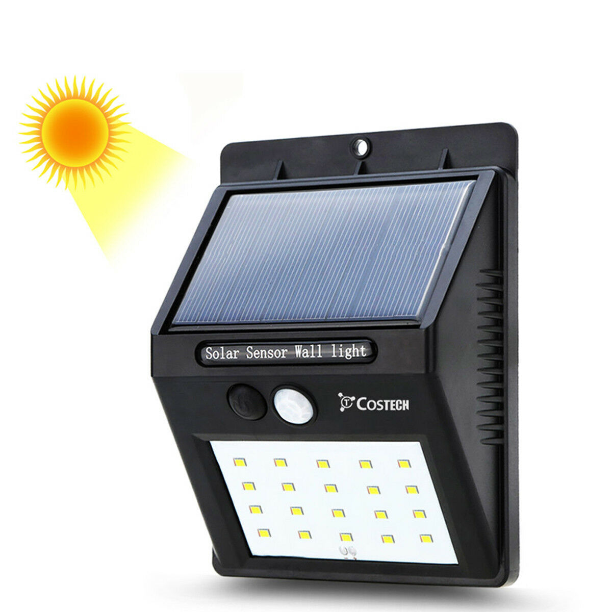 Waterproof LED Solar Power PIR Motion Sensor Wall Light Outdoor Garden Lamp EBay