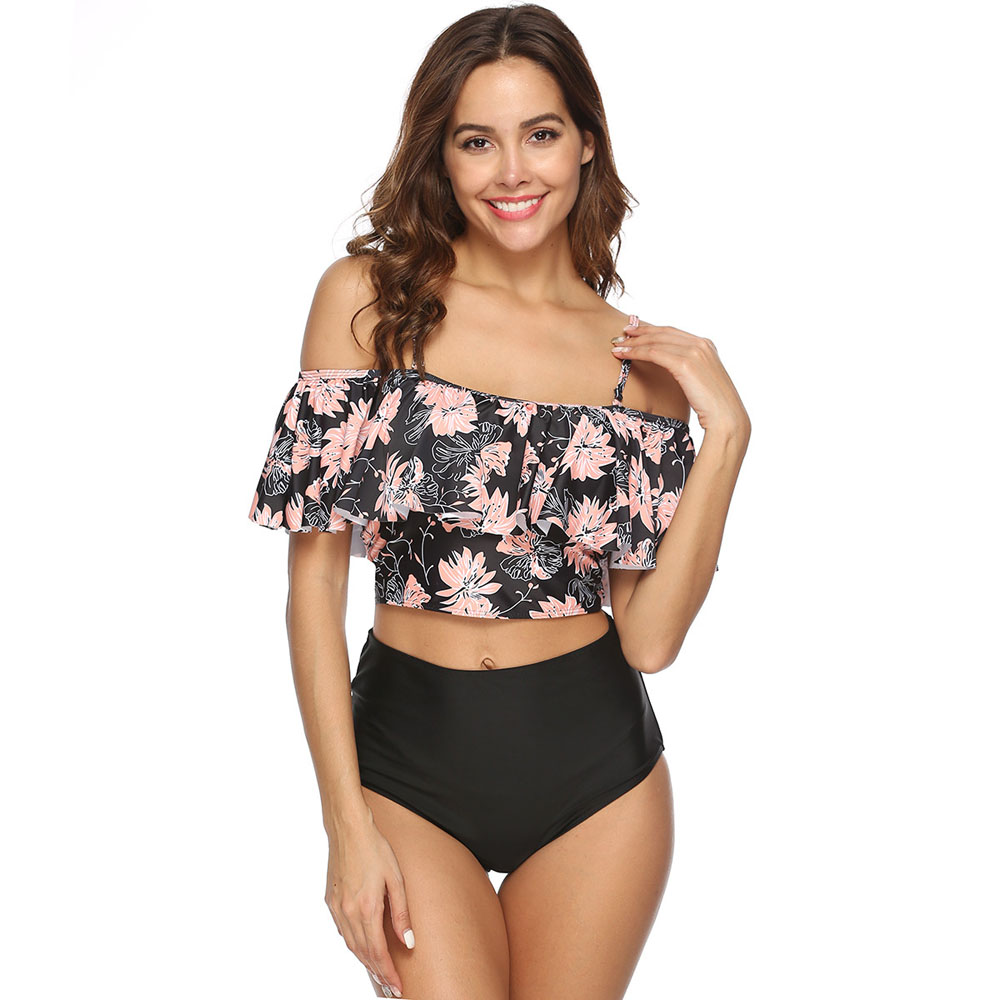 Fashion Women Swimwear High Waisted Bikini SET/One-piece swimsuit Bathing suit - Picture 69 of 108