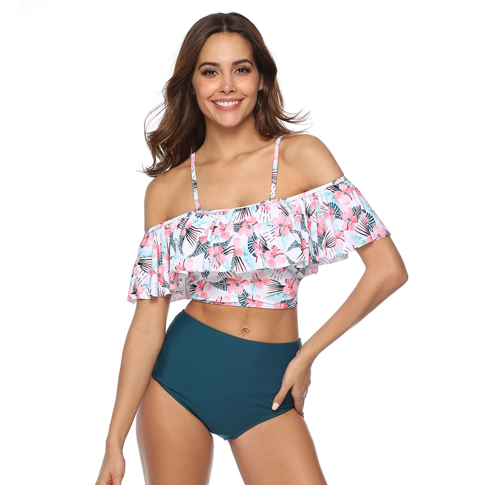 Fashion Women Swimwear High Waisted Bikini SET/One-piece swimsuit Bathing suit - Picture 71 of 108