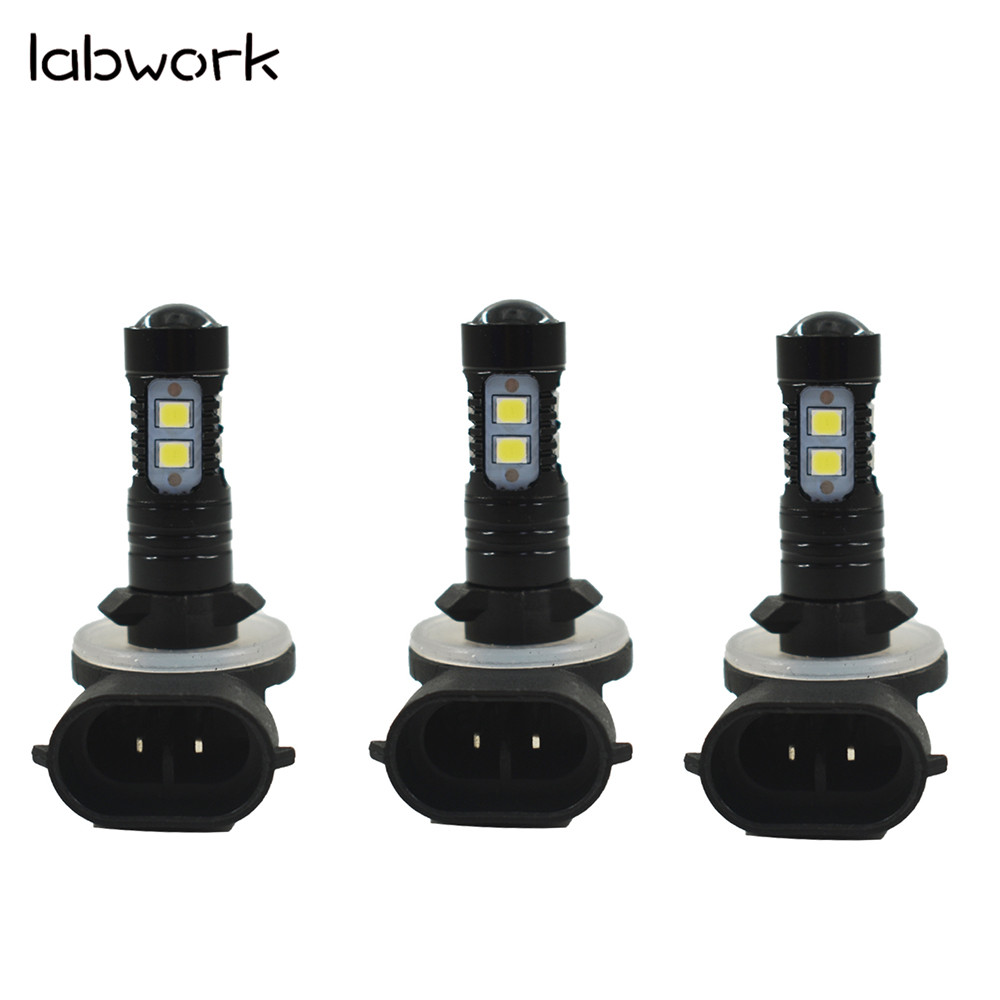 For Yamaha Raptor 125 250 660R 700R YFM660R LED Headlights Bulbs 8000K 80W
